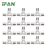 Connecteur de tuyau en plastique coudé en T de haute qualité IFAN raccord Pex tous les Types de raccord PEX 16-32MM