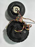 Moteur de roue électrique CDM BLDC à haut rendement, moteur de moyeu à entraînement direct sans balais pour autolaveuse, faible bruit, sans blocage