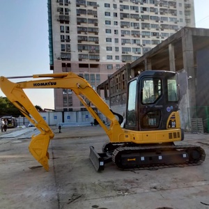 Miniexcavadora PC55MR-2 de 5.5 toneladas Komatsu PC55, excavadora compacta sobre orugas con cuchilla - Product Image 6