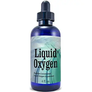 Liquid Oxygen Drops Vegan All-Natural 100% Sterile Proprietary Blend of Oxygen-Rich Compounds Stabilized Liquid Oxygen Drops