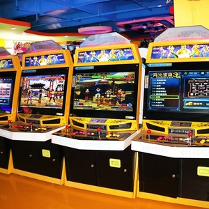 Funciona con monedas 2 jugadores 32 pulgadas videojuegos Street Fighting Arcade Machine con múltiples juegos - Product Image 4