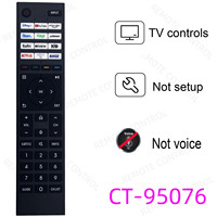 Télécommande compatible CT-95076 pour téléviseur LED intelligent Android 4K Toshiba, vente en gros d'usine, en stock