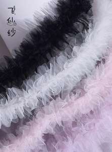 Tissu de gaze de luxe unie en une seule pièce 50*75cm pour emballage de fleurs, papier d'emballage pour bouquets de fleurs pour fleuristes - Product Image 3