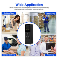 Lector de Códigos QR 2D Portátil Mini YHDAA con Pantalla LCD, Escáner de Códigos de Barras de Bolsillo para Gestión de Inventario Minorista