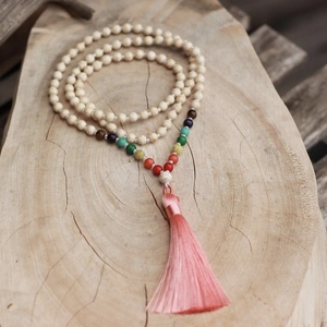 LS-L2700 Amazing Rose Quartz <strong>Necklace</strong> Nature Pearl Cream Turquoise <strong>Necklace</strong> Green Aventurine <strong>Sodalite</strong> Gemstone <strong>Necklace</strong> - Product Image 4