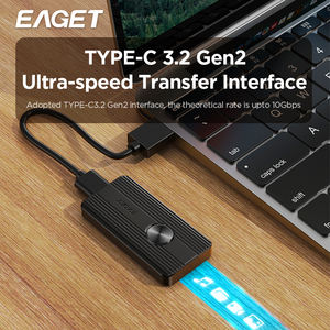 محركات أقراص صلبة محمولة عالية السرعة من Eaget محرك أقراص صلبة خارجي SSD PSSD عالية GB 1 sssd لجميع أجهزة الكمبيوتر المحمولة في هاتف ذكي كمبيوتر محمول واحد - Product Image 4