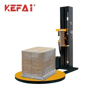 KEFAI industrielle automatische Dehnungsfolienverpackungsmaschine mobile Palettenverpackungsmaschine