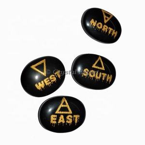 ชุดเรกิสไตล์ฮวงจุ้ยชุดหอคอยแกะสลักพลอยอาเกตด้วยการแกะสลักของที่ระลึกหรือเครื่องมือที่ได้รับแรงบันดาลใจจากความรัก - Product Image 1