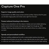 Dominación del desarrollo de imágenes en formato raw, procesamiento de imágenes y gestión de activos Capture One Pro