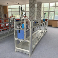 Plateforme de travail suspendue électrique en alliage d'aluminium Zlp800, moderne et industrielle, pour le nettoyage des fenêtres, avec une hauteur de levage de 200 m