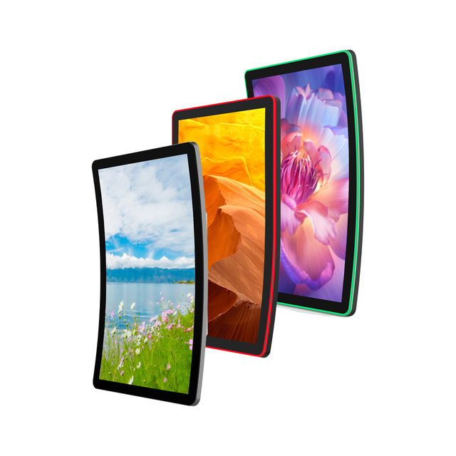 Whole Sale 32 43 Inch C Shape Lcd Flexible Curved Screen Game Machine Cabine Android Industrial Panel Curve Lcd Display