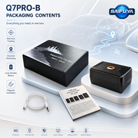 Traceur GPS sans fil portable mini de haute qualité 4G LTE WiFi LBS étanche pour voiture avec fixation magnétique sur tableau de bord