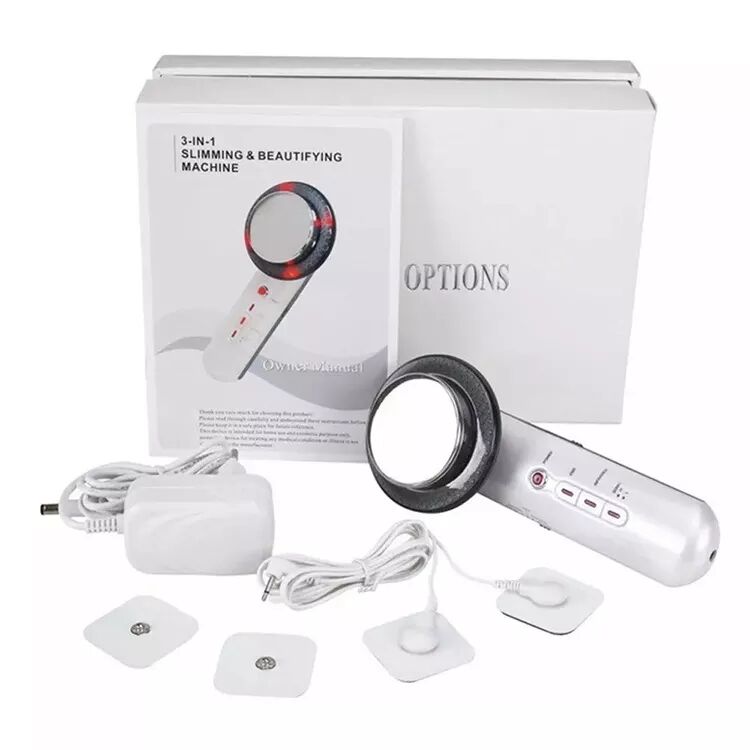 Ultrasonic 3 In 1 Body Massager Galvanic EMS Fat Burner Cellulite Skin Care Infrared Fat Removal Therapy Beauty Slimming