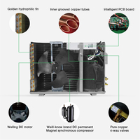Climatiseur Mini Split Solaire Hors Réseau 9000Btu 12000Btu 18000Btu 24000Btu pour Maisons