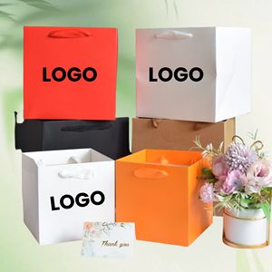 Wholesale Custom Cosmetic Fancy Gift Bags with logo Shopping Bag Hardpackage paper bags for Customized - Product Image 6