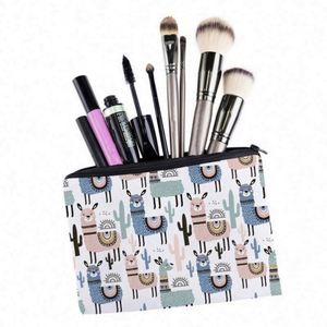 Sac de Maquillage Portable Personnalisé à Imprimer, Trousse de Toilette de Voyage, Pochette Organisateur Cosmétique – Offre Spéciale - Product Image 3