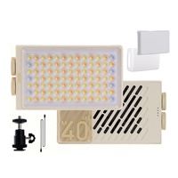 ZHIYUN FIVERAY M40 SE 40W Lampe vidéo LED de poche, panneau d'éclairage photo portable 2700K-8500K, pour caméra, vlog, diffusion en direct, USB