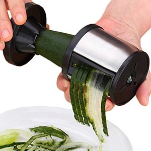 Grattugia e Affettatrice Manuale in Acciaio Inox, Spiralizzatore per Verdure, Utensili da Cucina e Accessori - Product Image 4