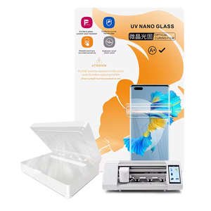 PET Uv película de curado Hd 3D película protectora de pantalla suave curvada 6H Laminas De Hidrogel vidrio templado hidrogel para teléfono móvil - Product Image 1