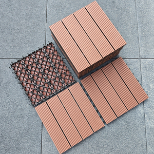 Không thấm nước decking gạch gỗ nhựa óc chó cho Châu Á hồ bơi khu vườn DIY WPC sàn ngoài trời 22mm dày grey lồng vào nhau - Product Image 4