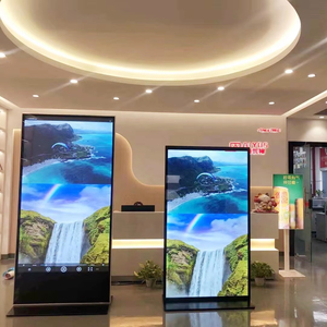 Màn hình lớn 4k 75 85 inch tầng thường vụ Totem Màn hình hiển thị HDMI kỹ thuật số biển <span class=keywords><strong>LCD</strong></span> quảng cáo hiển thị - Product Image 1