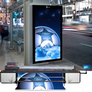 Kingjet Outdoor Advertisement Electronic Decorations Materials <strong>Craft</strong> Roll to Roll and Flatbed Printing UV Hybrid <strong>Printer</strong> - Product Image 5