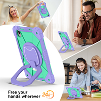 Étui robuste antichoc pour Lenovo Xiaoxin Pro 13 / Pro GT 13 / Idea Tab Pro Gen 2 TB390, support 360°, sangle d'épaule, porte-stylo
