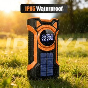 Radio de Emergencia Solar ALECTER con Manivela, Banco de Energía de Gran Capacidad, Kit Multifunción para Terremotos, Desastres al Aire Libre, Supervivencia y Rescate - Product Image 5