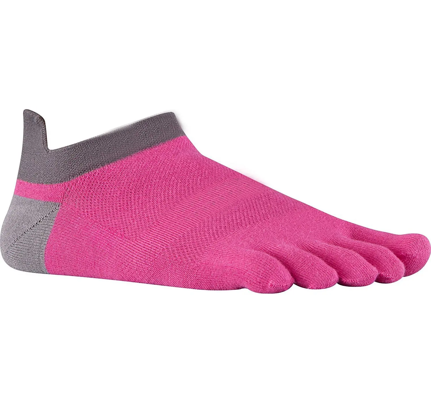 Vente en gros Pink Funny Coolmax Running Chaussettes légères à bout athlétique