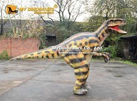 Costume de dinosaure robotique réaliste pour adulte, Velociraptor, pour Halloween
