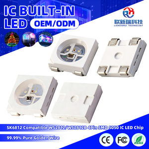 공장 도매 IC SK6812 호환 WS2812/WS2812B 4 핀 SMD 5050 RGB LED 다이오드 - Product Image 1