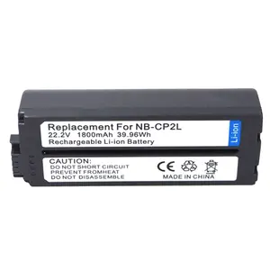 캐논 NB-CP1L CP2L 포토 프린터용 1800mAh NB-CP2L NB CP2L 배터리 SELPHY CP800 CP900 CP910 CP1200 CP100 CP1300