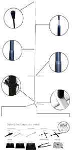 Promotion Plume Drapeau Drapeaux et Bannières Volants Drapeaux De Plage De Publicité Personnalisés - Product Image 4