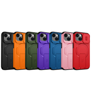 Funda para Teléfono Celular Motorola <span class=keywords><strong>Moto</strong></span> <span class=keywords><strong>G</strong></span> STYLUS 2025, a Prueba de Golpes, Dos en Uno, con Lente Deslizante y Soporte - Product Image 6