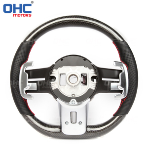 Volant Lenkrad personnalisé pour <span class=keywords><strong>Mercedes</strong></span> Benz <span class=keywords><strong>AMG</strong></span> W205 C63 W213 E63 G63 GLS63S GLA45 A45 LED volant en Fiber de carbone - Product Image 5