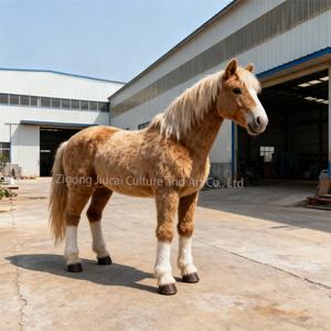 Realistische anima tro nische Pferdes kulptur aus Stahl für den Vergnügung spark und das Einkaufs zentrum im Innen-und Außenbereich - Product Image 2