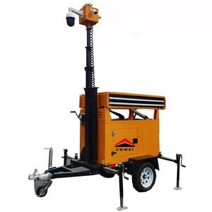 Trailer CCTV Mobile Tenaga Surya Desain Baru 2026 untuk Lokasi Konstruksi - Product Image 3