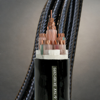 Câble de distribution d'énergie Guda 0,6/1 kV, en cuivre toronné, isolé XLPE, gaine PE à faible émission de fumée et sans halogène