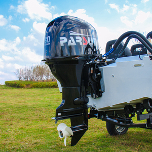 Haiqiang - Bote de Pesca de Alta Velocidad para 4 Personas, Motor de Gasolina de 15 HP, 30-50 km/h, Yate Deportivo de Aluminio de 5,6 m, Yate Deportivo Manual - Product Image 2