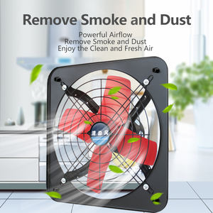 Ventilateur d'évacuation de haute vitesse pour salle de bain et cuisine, montage mural en fer industriel - Product Image 6