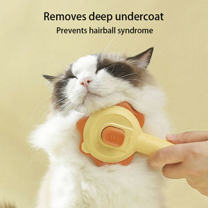 Nuova Spazzola per Toelettatura Animali Domestici, Pettine Autopulente con Massaggio, Rimuove Automaticamente i Peli di Cani e Gatti - Product Image 2