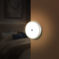 Veilleuse LED sans fil rechargeable à détecteur de mouvement pour chambre, maison, cuisine, lampe à induction corporelle, éclairage de placard et armoire
