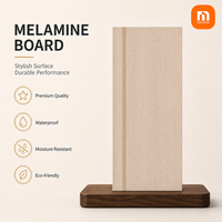 Panneau MDF mélaminé en bois massif, grain marbre, résistant à l'eau, haute résistance, pour la fabrication de portes, directement de l'usine