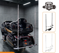 Support de drapeau latéral Keybear pour barre de protection arrière, kit de modification pour moto Great Wall Soul S2000