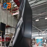 Géomembrane HDPE imperméable haute résistance à la traction, feuille anti-infiltration pour la protection des levées et des digues