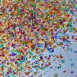 Articolo alla rinfusa 15 Mesh torta di <span class=keywords><strong>zucchero</strong></span> di sabbia forniture per decorazione spruzzi di miscelazione colori rifilatura <span class=keywords><strong>zucchero</strong></span> torta decorazione per torta - Product Image 5