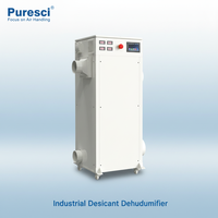 Nouveau déshumidificateur industriel à déshydratant à grand débit électrique, unité de traitement d'air commerciale HVAC pour le traitement de l'air industriel