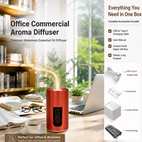 Diffuseur d'aromathérapie HIITII, usage commercial et de bureau, décoratif de luxe, moderne, huile essentielle pure, nébulisation sans eau, voiture, hôtel
