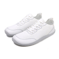 Chaussures de sport pour hommes en gros d'usine, légères, pour la marche, style pieds nus, en maille, semelle zéro drop, minimalistes