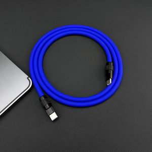 Tendance chaude <span class=keywords><strong>incassable</strong></span> 1M Silicone Type C à Type C Câble Cordon 100W 240W 5A Usb C Câble de charge en silicone rapide pour <span class=keywords><strong>IPhone</strong></span> 15 - Product Image 6